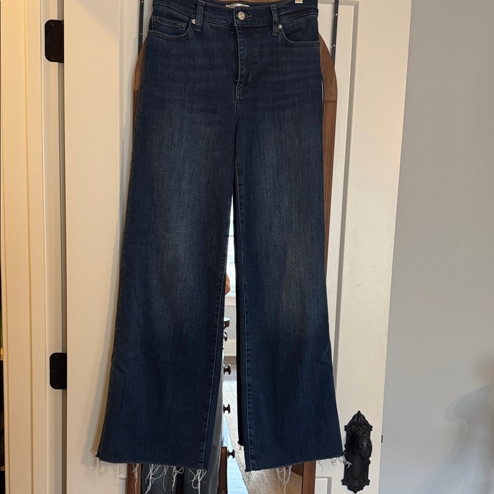 Frame Denim Dark Blue Flare Jeans